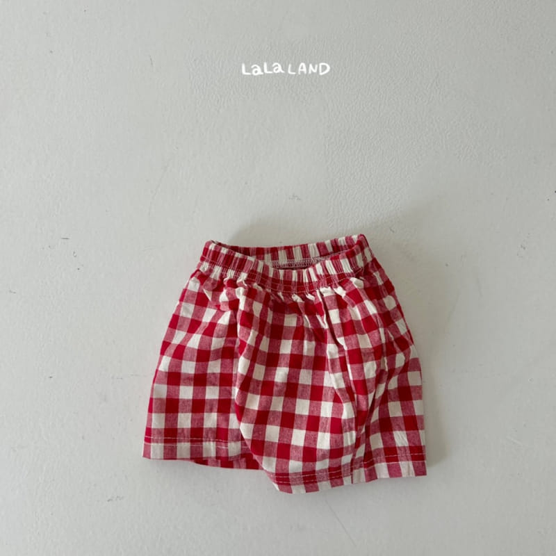 Lalaland - Korean Baby Fashion - #babyoninstagram - Bebe Check Pants - 7