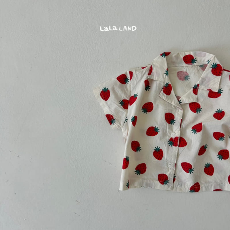 Lalaland - Korean Baby Fashion - #babyoninstagram - Bebe Berry Shirt - 5