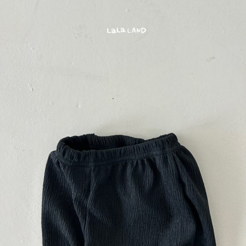 Lalaland - Korean Baby Fashion - #babyootd - Bebe Seersucker Pants - 9