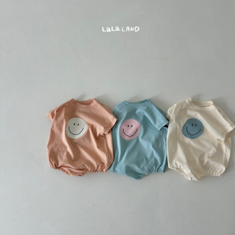 Lalaland - Korean Baby Fashion - #babyoutfit - Bebe Smil Body Suit - 4