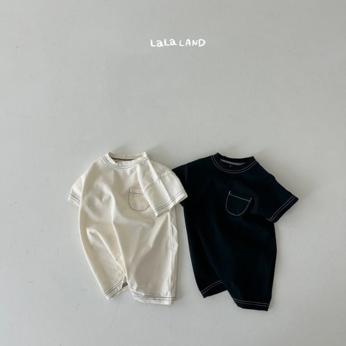Lalaland - Korean Baby Fashion - #babyoutfit - Bebe Stitch Body Suit