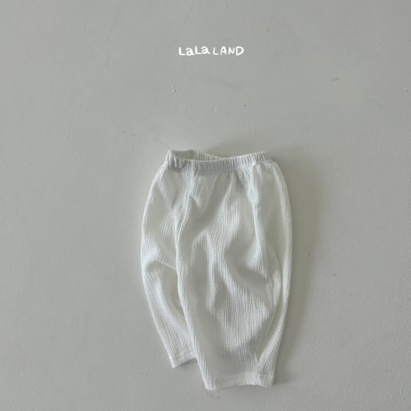 Lalaland - Korean Baby Fashion - #babyoutfit - Bebe Seersucker Pants - 10
