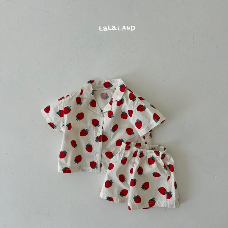 Lalaland - Korean Baby Fashion - #babyoutfit - Bebe Berry Shirt - 7