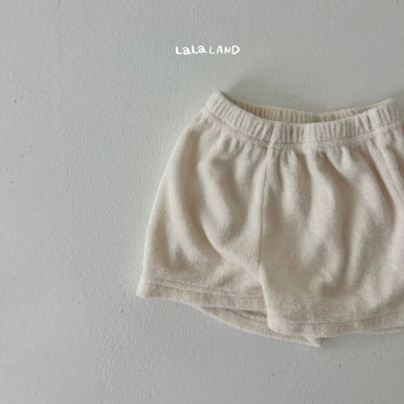 Lalaland - Korean Baby Fashion - #babyoutfit - Bebe Terry Shorts - 6