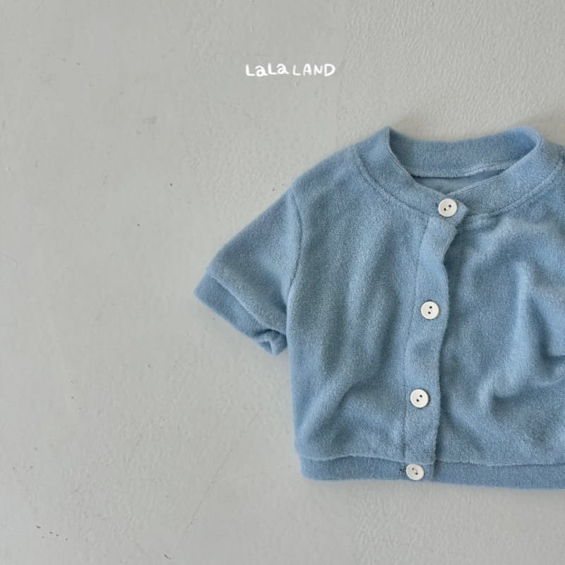 Lalaland - Korean Baby Fashion - #babyoutfit - Bebe Terry Cardigan - 6