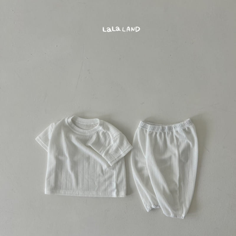Lalaland - Korean Baby Fashion - #babyoutfit - Bebe Loco Top Bottom Set - 5