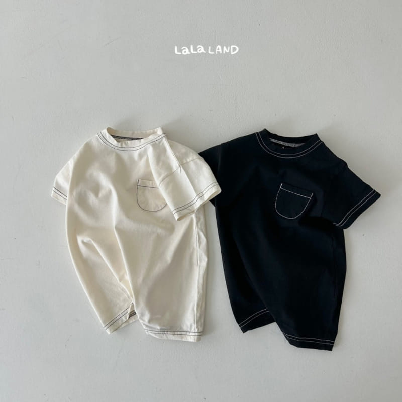 Lalaland - Korean Baby Fashion - #babywear - Bebe Stitch Body Suit - 3