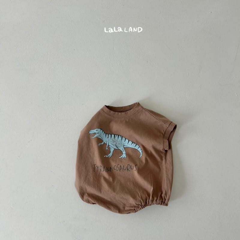 Lalaland - Korean Baby Fashion - #onlinebabyshop - Bebe Dino Body Suit - 8