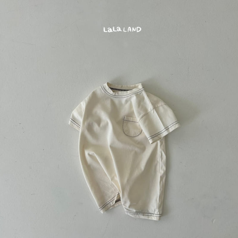 Lalaland - Korean Baby Fashion - #onlinebabyshop - Bebe Stitch Body Suit - 5
