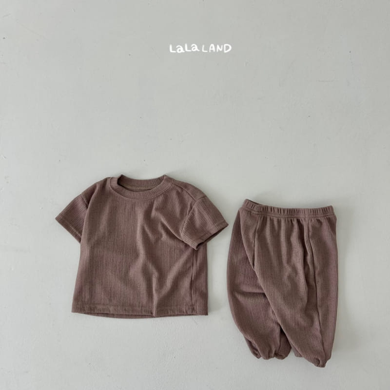 Lalaland - Korean Baby Fashion - #onlinebabyshop - Bebe Loco Top Bottom Set - 8