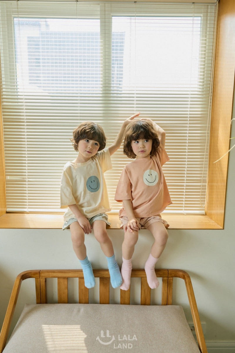 Lalaland - Korean Children Fashion - #Kfashion4kids - Smile Tee - 7