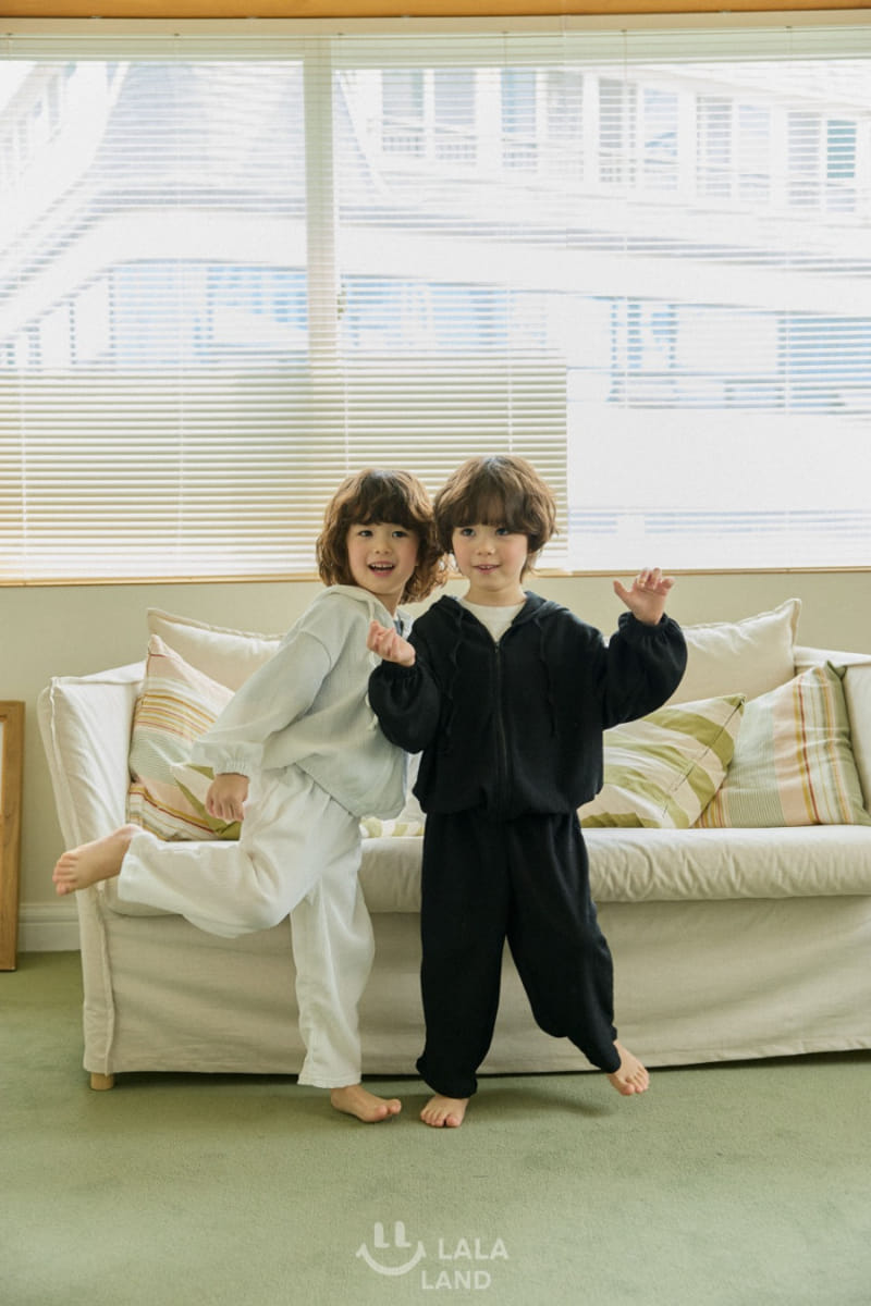 Lalaland - Korean Children Fashion - #Kfashion4kids - Seersucker Windbreaker - 5
