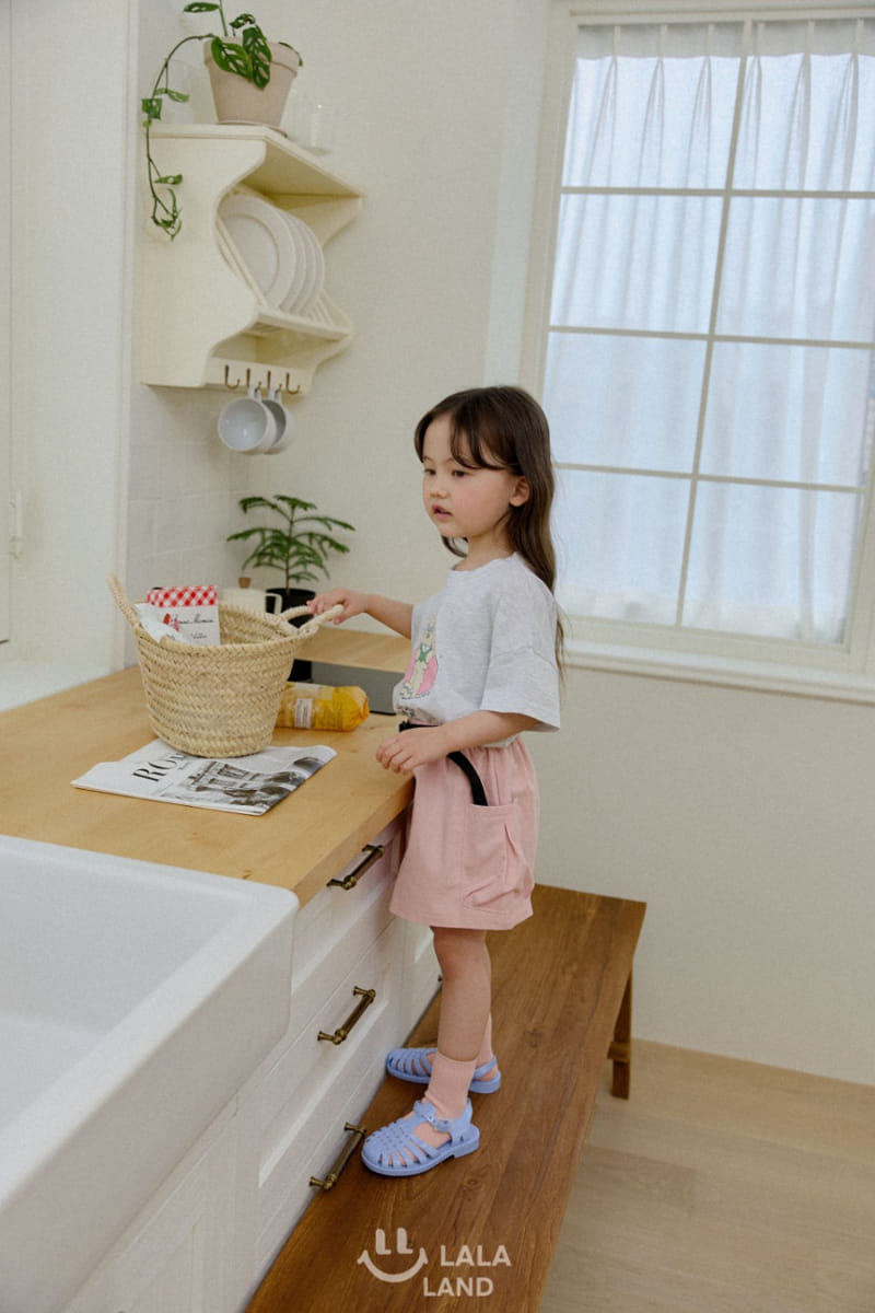 Lalaland - Korean Children Fashion - #stylishchildhood - Belt Cargo Skirt - 4