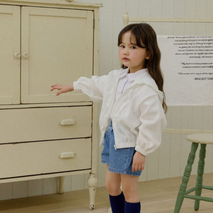 Lalaland - Korean Children Fashion - #fashionkids - Seersucker Windbreaker 