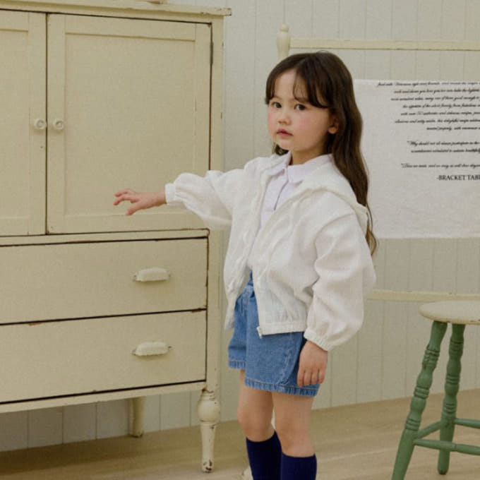 Lalaland - Korean Children Fashion - #fashionkids - Seersucker Windbreaker