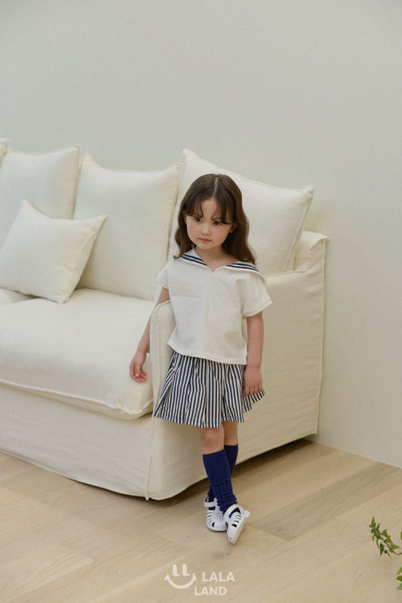 Lalaland - Korean Children Fashion - #fashionkids - Marine Skirt - 6