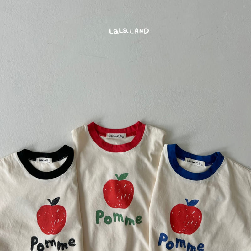 Lalaland - Korean Children Fashion - #fashionkids - Apple Tee - 2