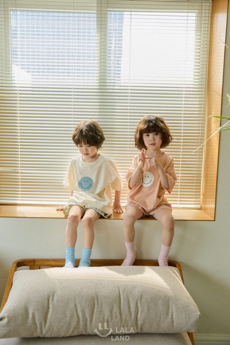 Lalaland - Korean Children Fashion - #fashionkids - Smile Tee - 4