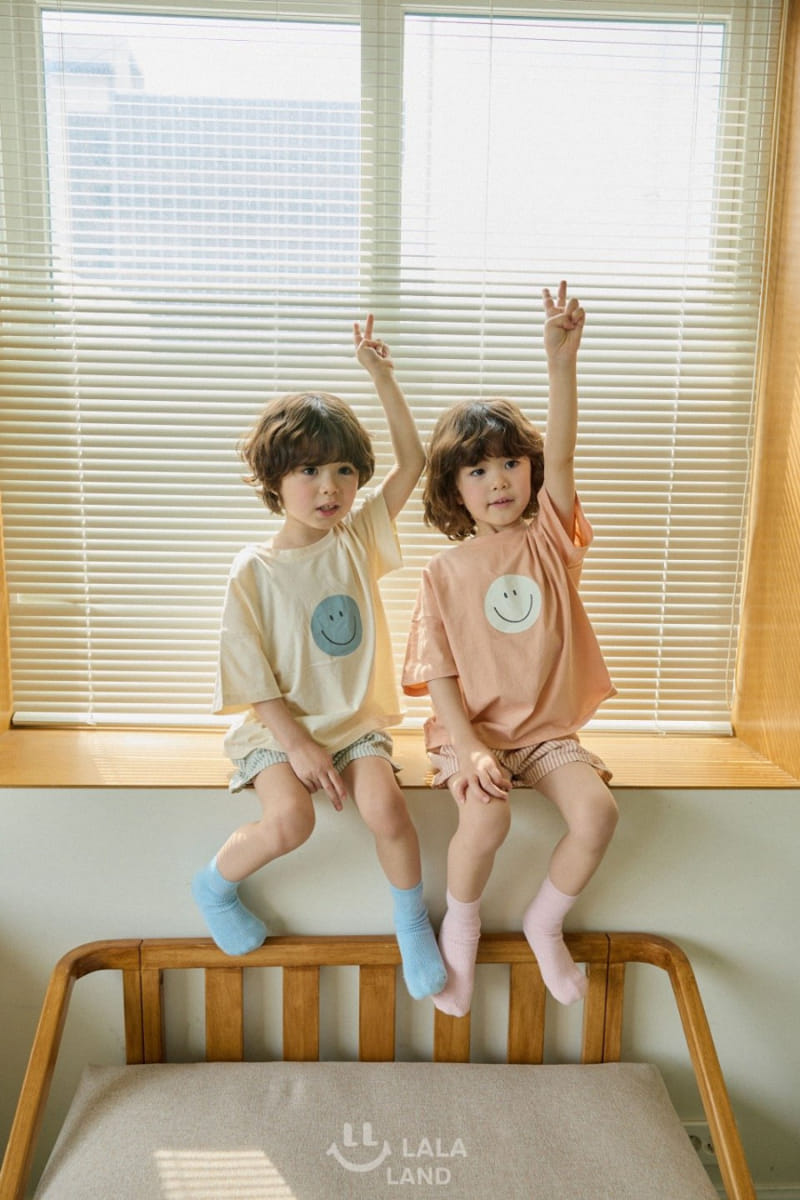 Lalaland - Korean Children Fashion - #littlefashionista - Smile Tee - 8