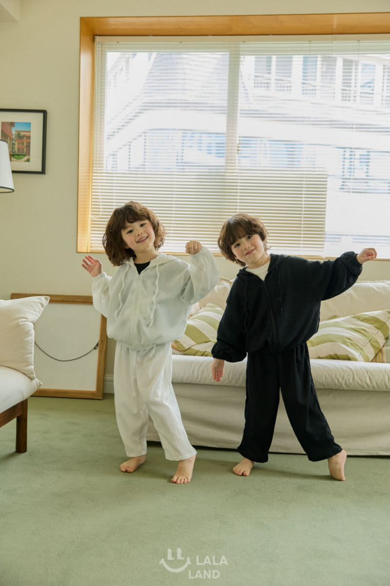 Lalaland - Korean Children Fashion - #magicofchildhood - Seersucker Windbreaker - 7
