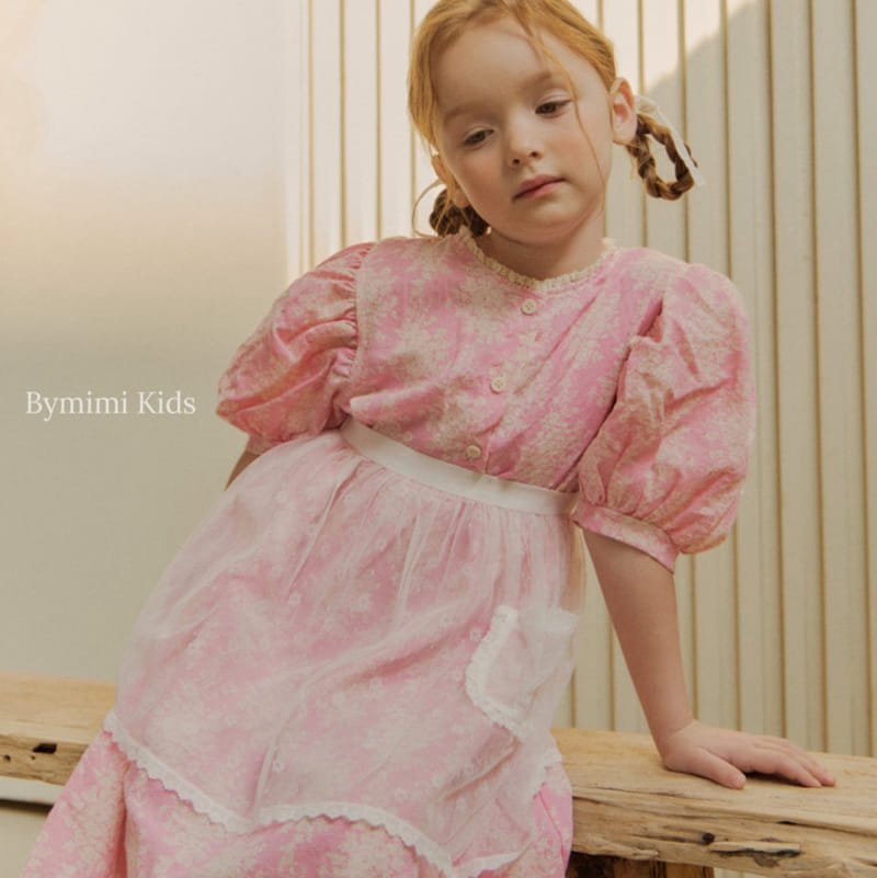 Le Bev - Korean Children Fashion - #kidsshorts - Bouquet One-Piece - 9