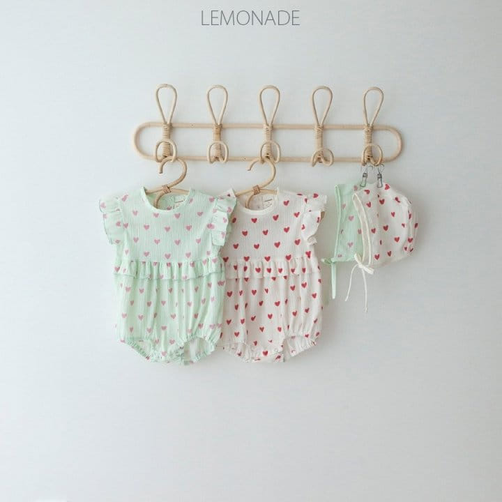 Lemonade - Korean Baby Fashion - #babyboutiqueclothing - Heart Body Suit