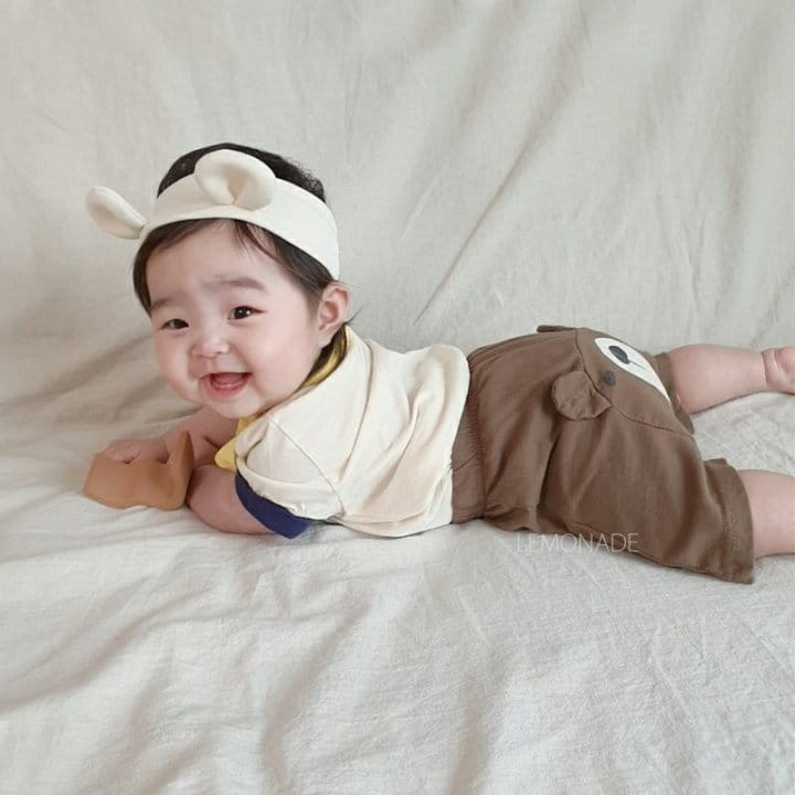 Lemonade - Korean Baby Fashion - #babyfever - Ondal Bear Pants - 6