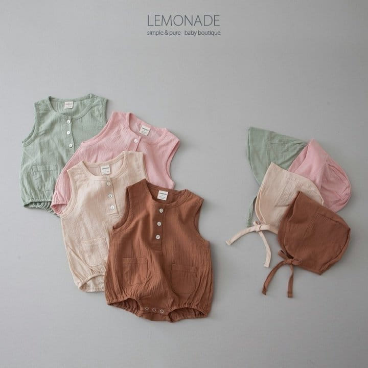 Lemonade - Korean Baby Fashion - #babyootd - Simple Body Suit