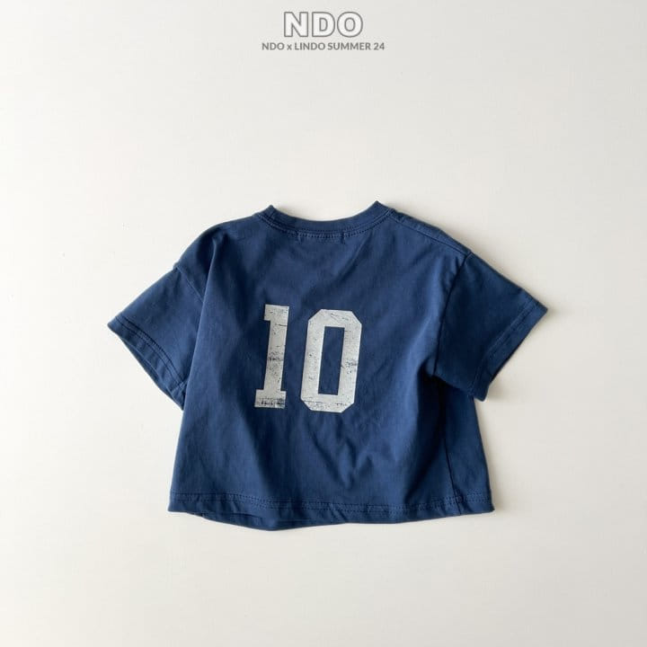 Lindo - Korean Children Fashion - #kidzfashiontrend - Number 10 Slit Tee - 4