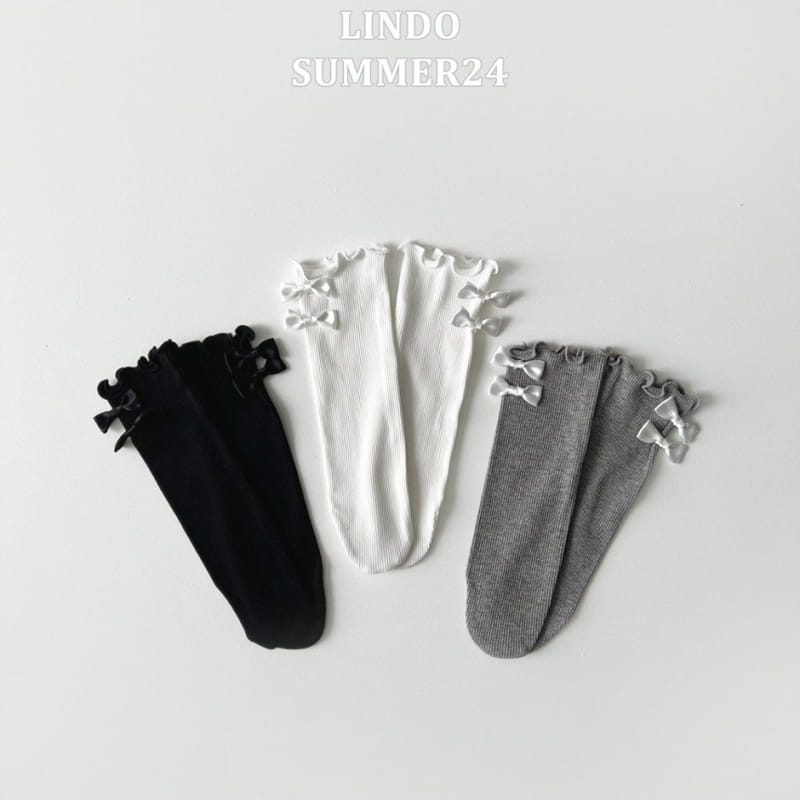 Lindo - Korean Children Fashion - #designkidswear - Ribbon Socks - 8