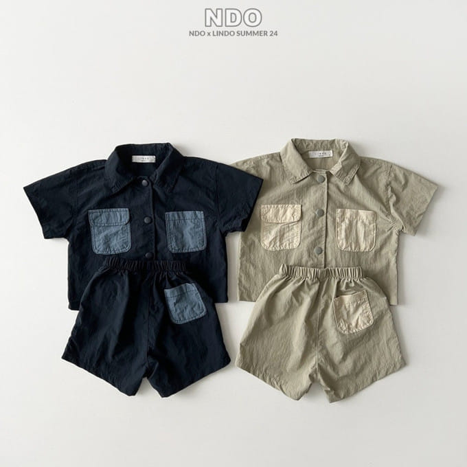 Lindo - Korean Children Fashion - #fashionkids - Double Top Bottom Set