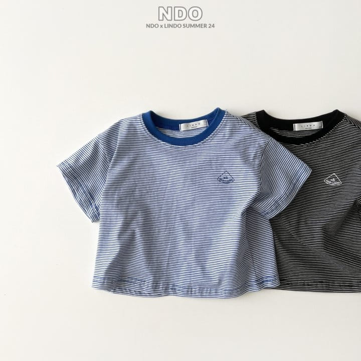 Lindo - Korean Children Fashion - #kidsshorts - ST Triangle Tee - 2
