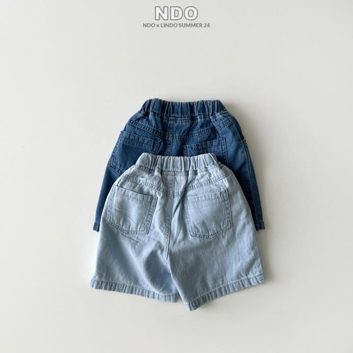 Lindo - Korean Children Fashion - #kidsstore - Summer Denim Pants - 2
