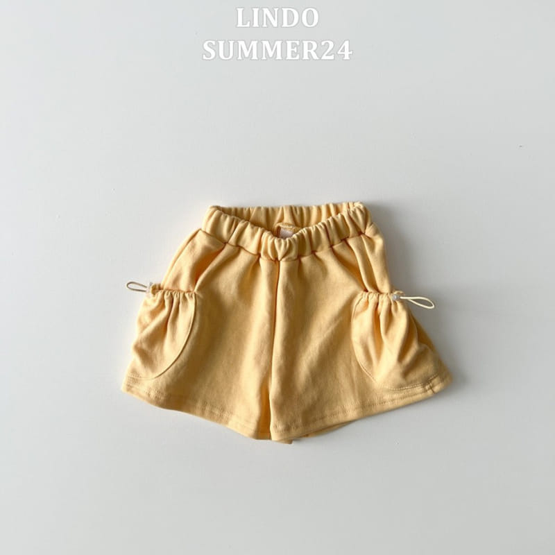 Lindo - Korean Children Fashion - #kidsstore - String Pocket Pants - 4