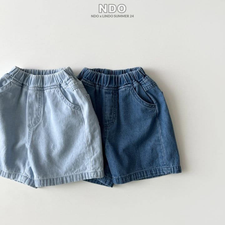 Lindo - Korean Children Fashion - #littlefashionista - Summer Denim Pants - 5