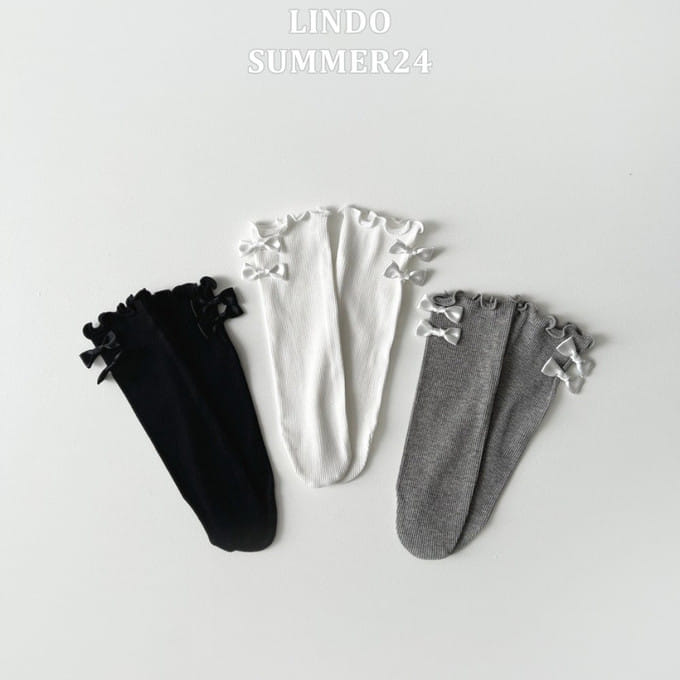 Lindo - Korean Children Fashion - #littlefashionista - Ribbon Socks