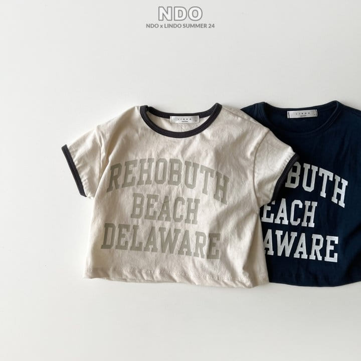 Lindo - Korean Children Fashion - #toddlerclothing - Lettering Tee - 5