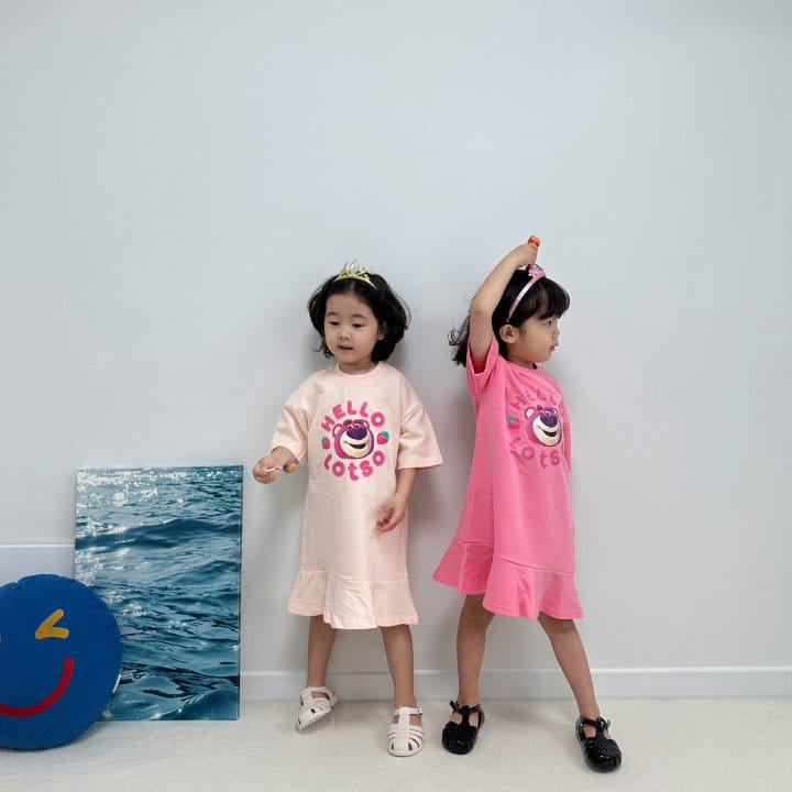 Little Rabbit - Korean Children Fashion - #Kfashion4kids - L One-Piece - 5