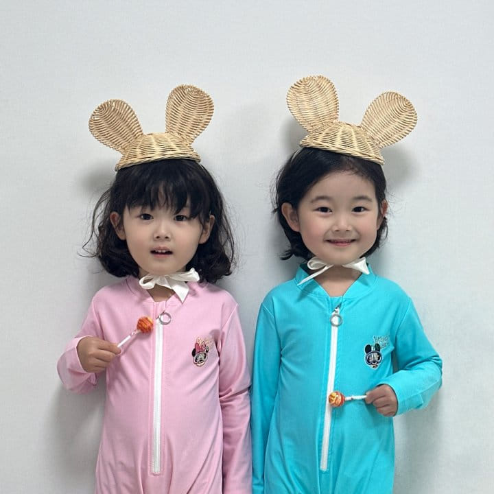 Little Rabbit - Korean Children Fashion - #designkidswear - Swimming Goggles Rash Guard - 3