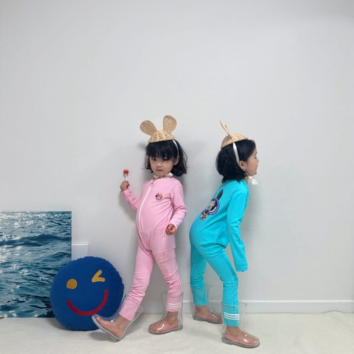 Little Rabbit - Korean Children Fashion - #kidsstore - Swimming Goggles Rash Guard - 7