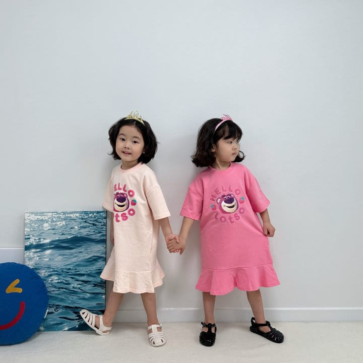 Little Rabbit - Korean Children Fashion - #kidsstore - L One-Piece - 3