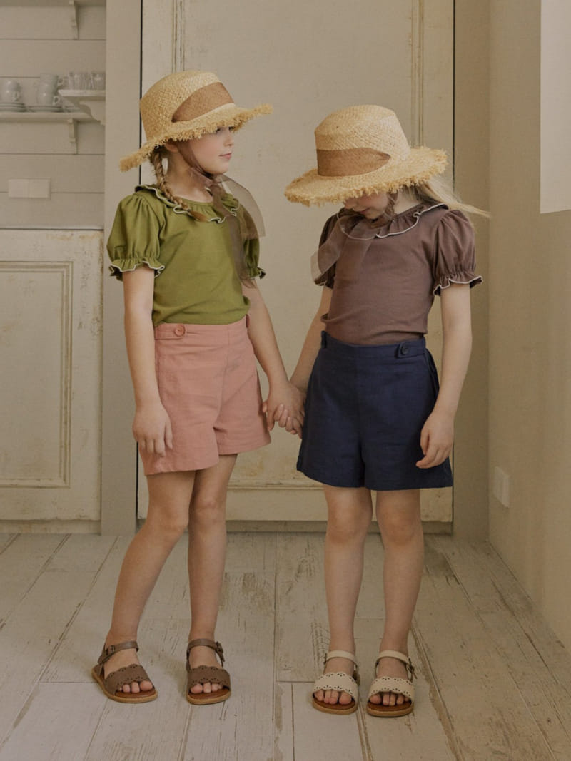 Lolobole - Korean Children Fashion - #childofig - Button Shorts - 4