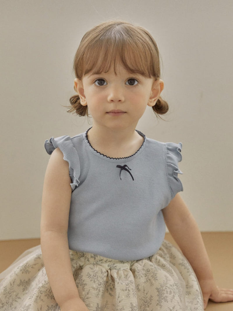 Lolobole - Korean Children Fashion - #kidsshorts - Double Wing Tee - 3