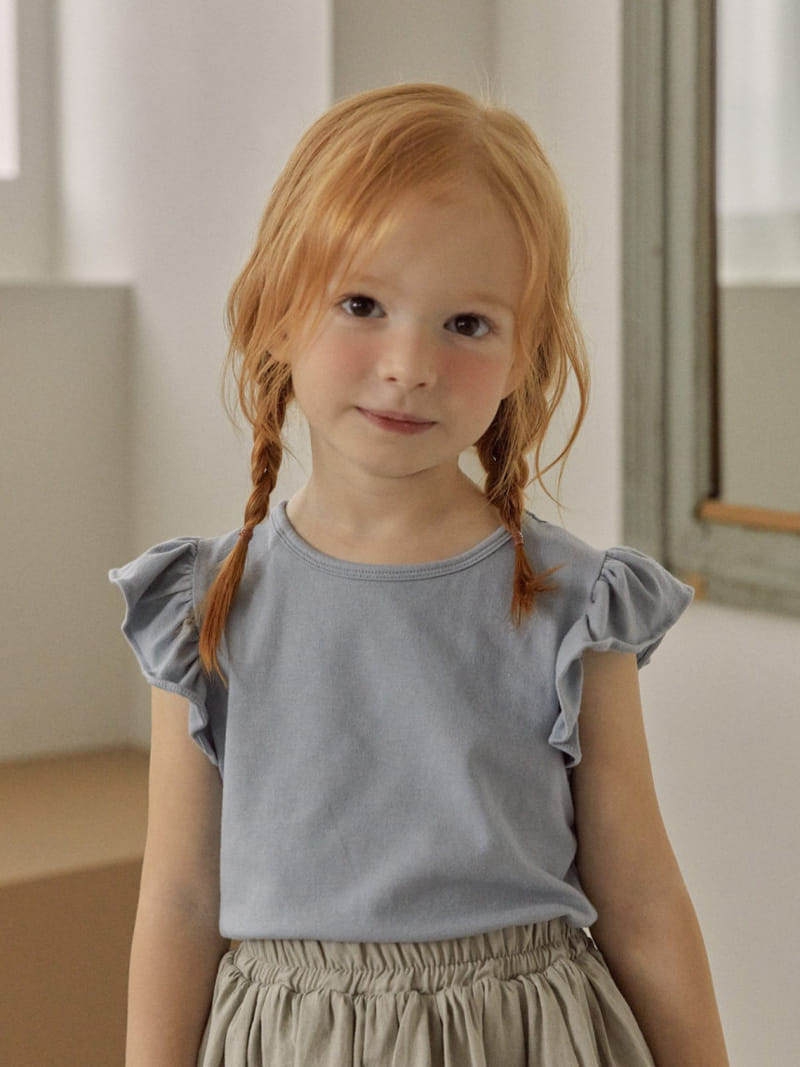 Lolobole - Korean Children Fashion - #littlefashionista - Sleeve Wing Tee - 6