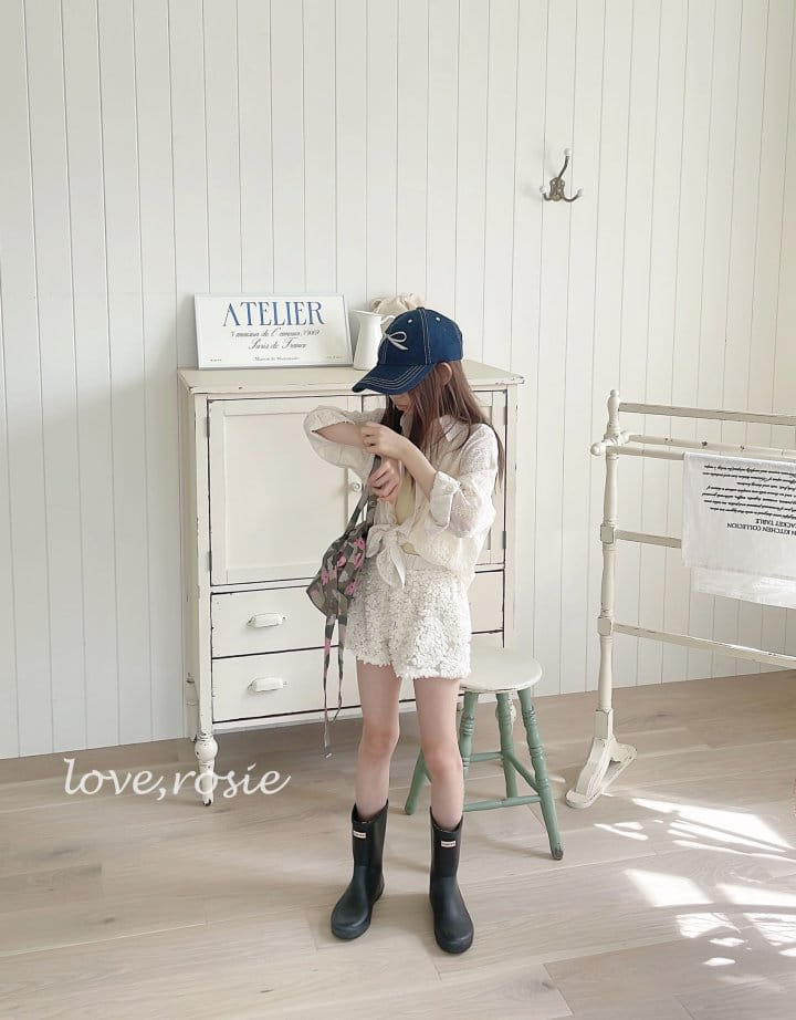 Love Rosie - Korean Children Fashion - #designkidswear - Flower Lace Shorts  - 9