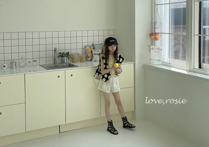 Love Rosie - Korean Children Fashion - #magicofchildhood - Flower Lace Shorts  - 3
