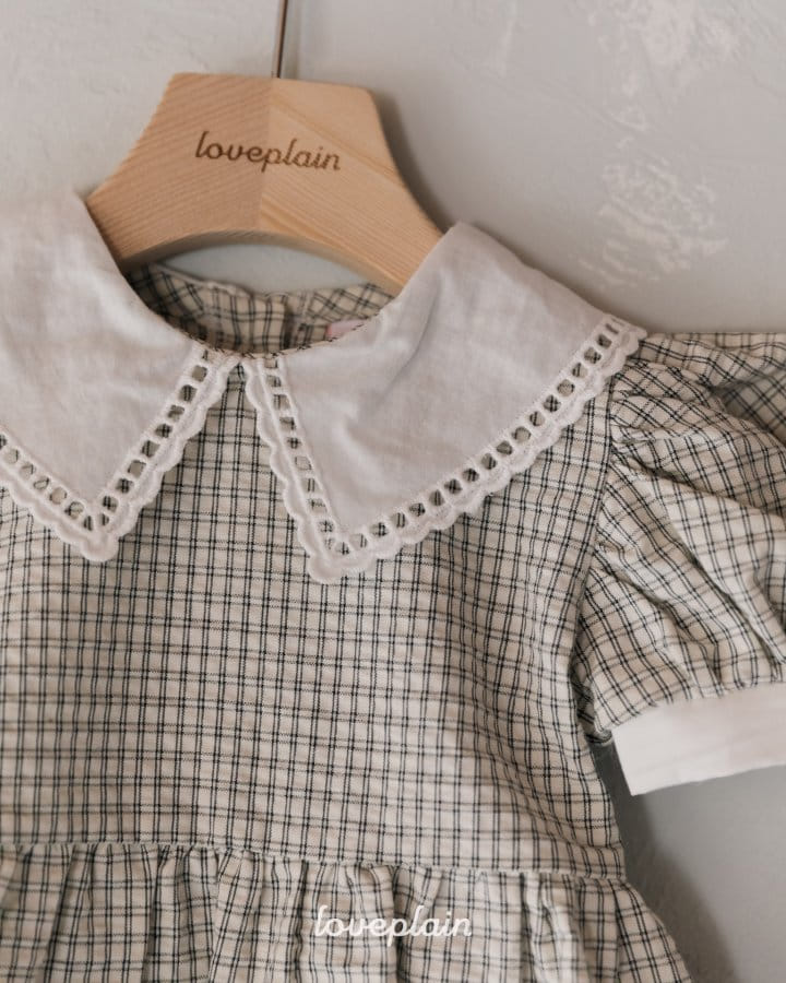 Loveplain - Korean Baby Fashion - #babyboutiqueclothing - Ivy Check Body Suit - 5