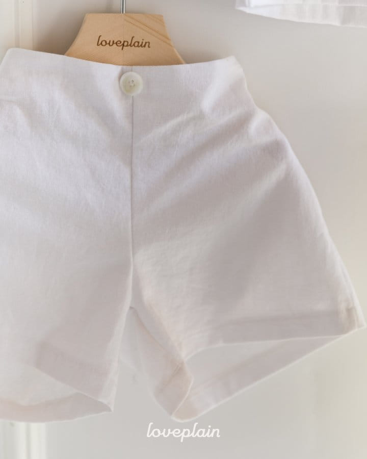 Loveplain - Korean Children Fashion - #toddlerclothing - Button L Pants