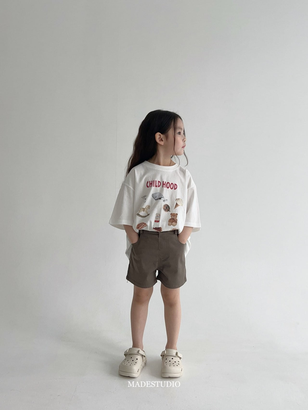 Made Studio - Korean Children Fashion - #Kfashion4kids - Span Shorts - 11