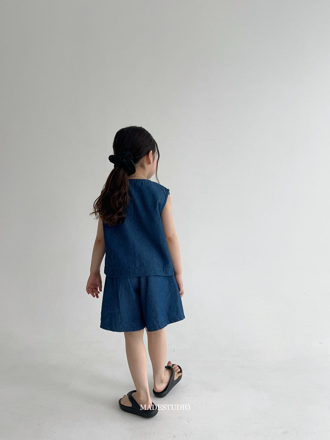 Made Studio - Korean Children Fashion - #childrensboutique - Denim Skirt Pants - 10
